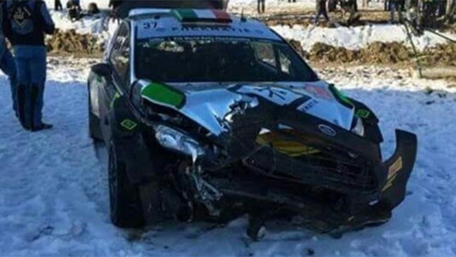 Monte-Carlo: ritiro per Bertelli, Camilli e Kubica