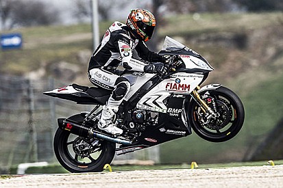 Althea BMW ha provato la forcella 2016 a Vallelunga