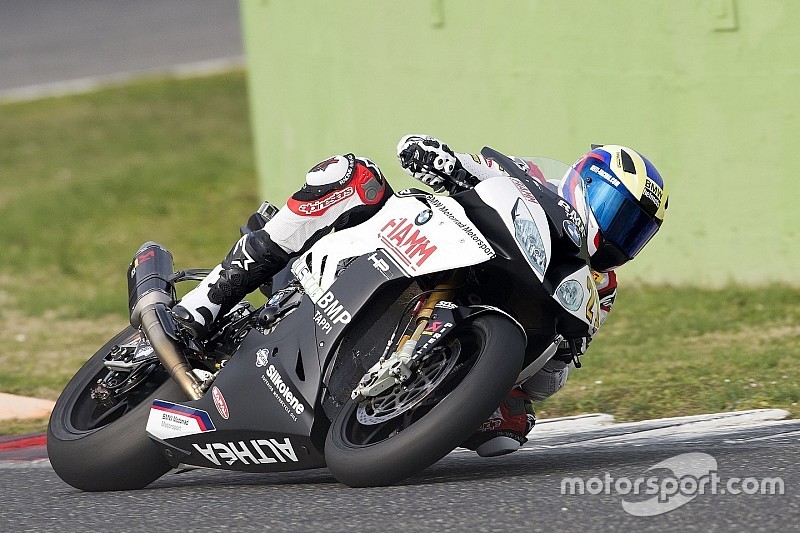 Markus Reiterberger und Althea-BMW mit Tests in Vallelunga