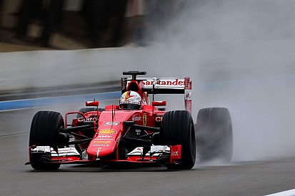 Vettel - Peu de dégradation sur les prototypes pluie