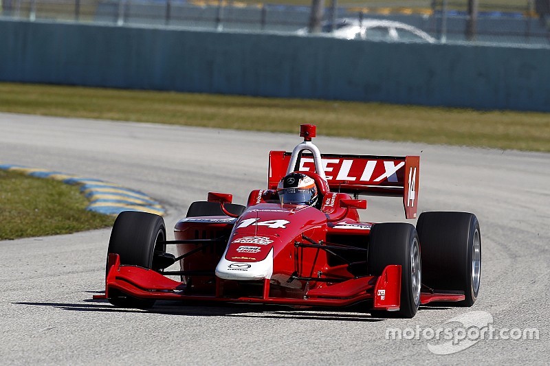 Felix Rosenqvist le plus rapide à Homestead-Miami