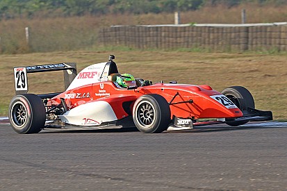 Schumacher Jr a podio in MRF Challenge