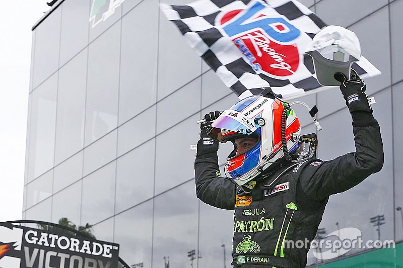 Derani pasó problemas con la caja al final de la carrera