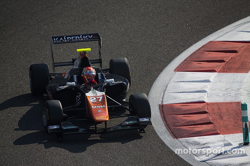 Fuoco, Alesi, Janosz e Stuvik con Trident in GP3