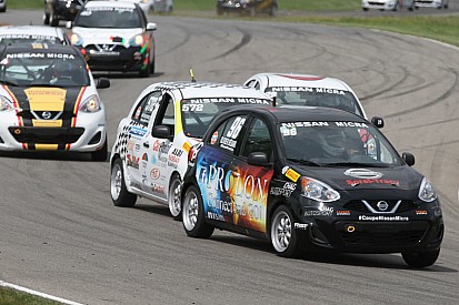 Olivier Bédard, premier champion de la Coupe Nissan Micra