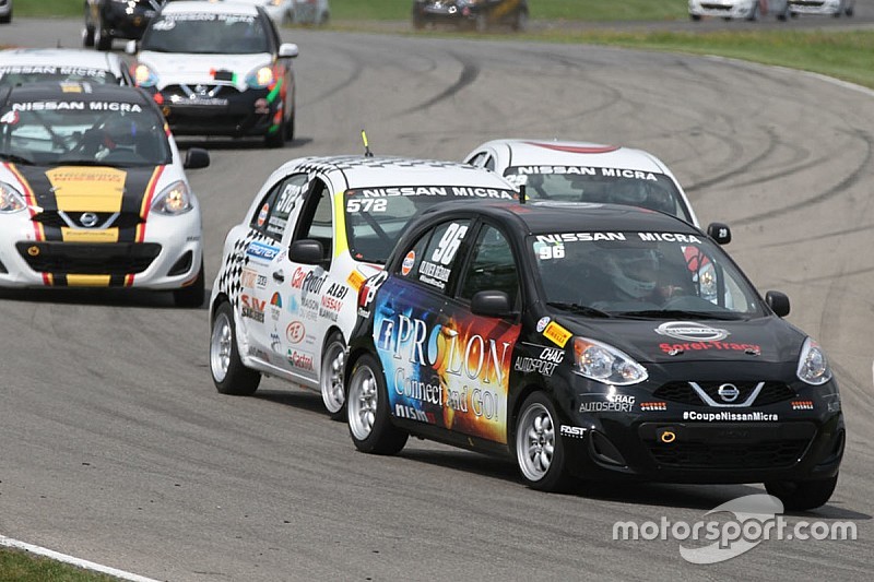 Olivier Bédard, premier champion de la Coupe Nissan Micra