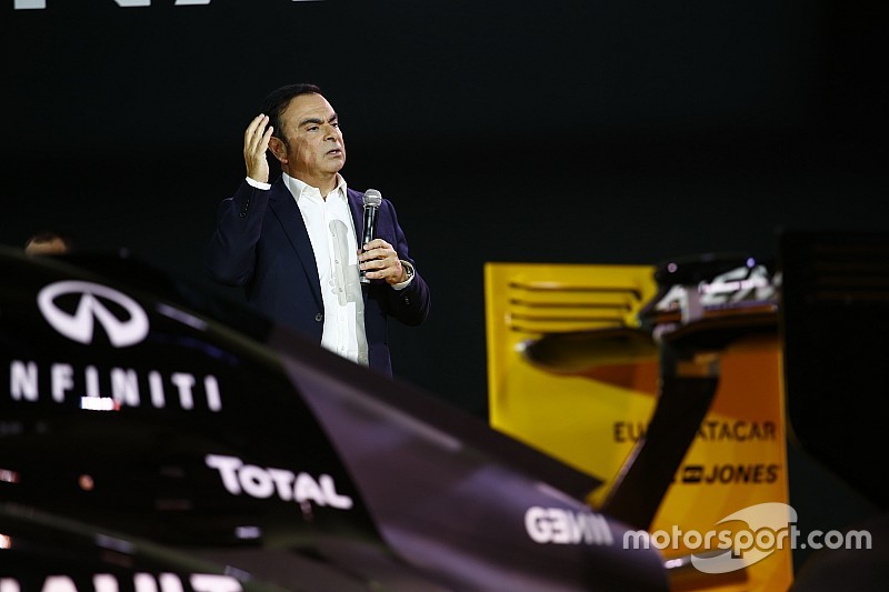 Voorzitter Ghosn: Ik bemoei me niet met line-up Renault F1