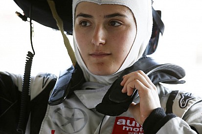 Tatiana Calderon in GP3 con il team Arden International