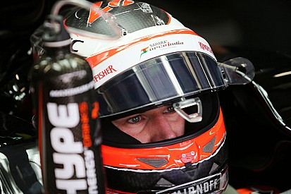 Hülkenberg rijdt dit jaar met knalgroene helm