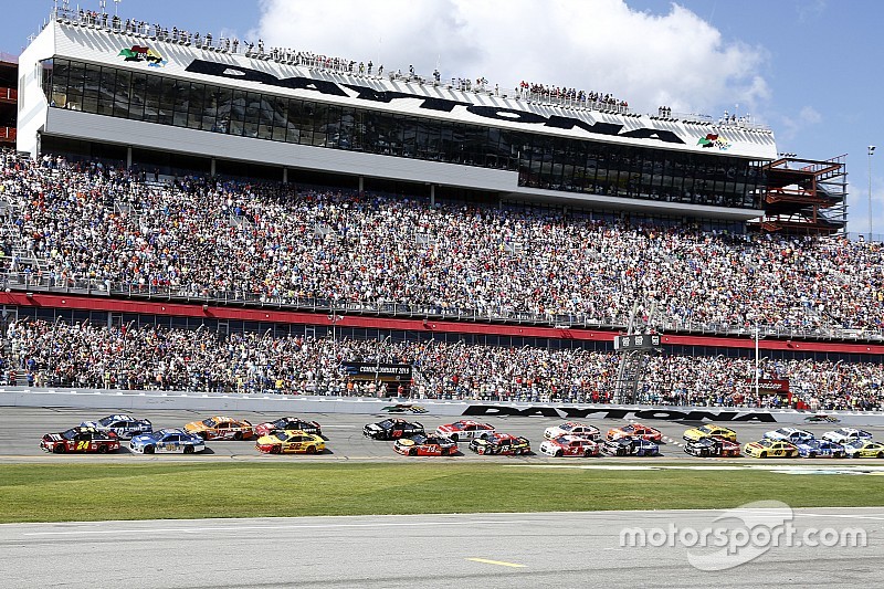 Start: Jeff Gordon, Hendrick Motorsports, Chevrolet, vor dem Feld