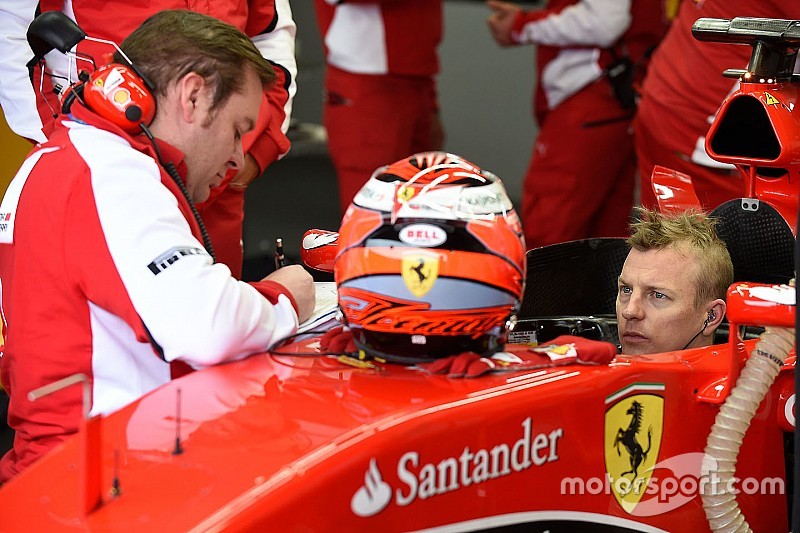 Raikkonen fa il sedile sulla nuova Ferrari