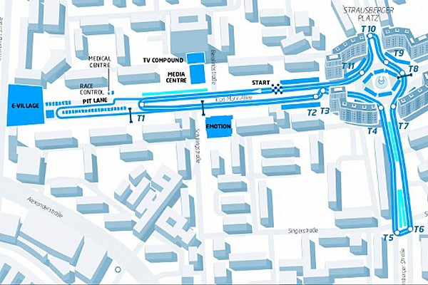 L'ePrix de Berlin aura lieu en centre-ville