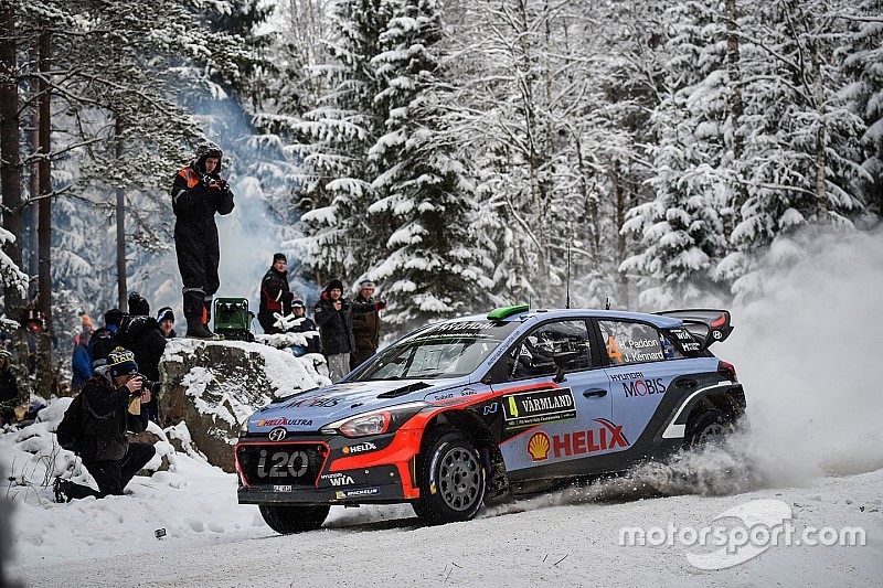 Пэддон впечатлен скоростью нового i20 WRC