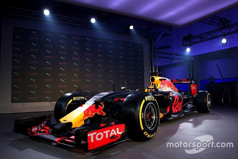 La livrée 2016 de Red Bull Racing