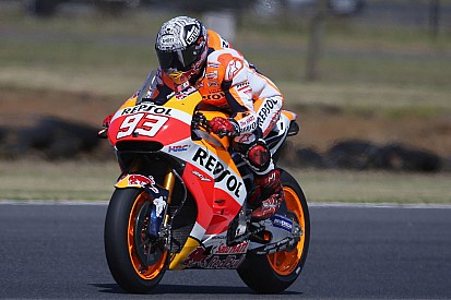 Marquez snelst op laatste testdag Phillip Island