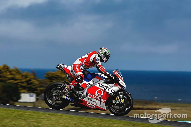 Petrucci 在MotoGP菲利普岛测试受伤