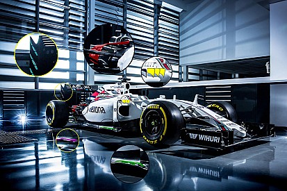 Technique - Une Williams FW38 plus éloignée de la FW37 qu'il n'y paraît