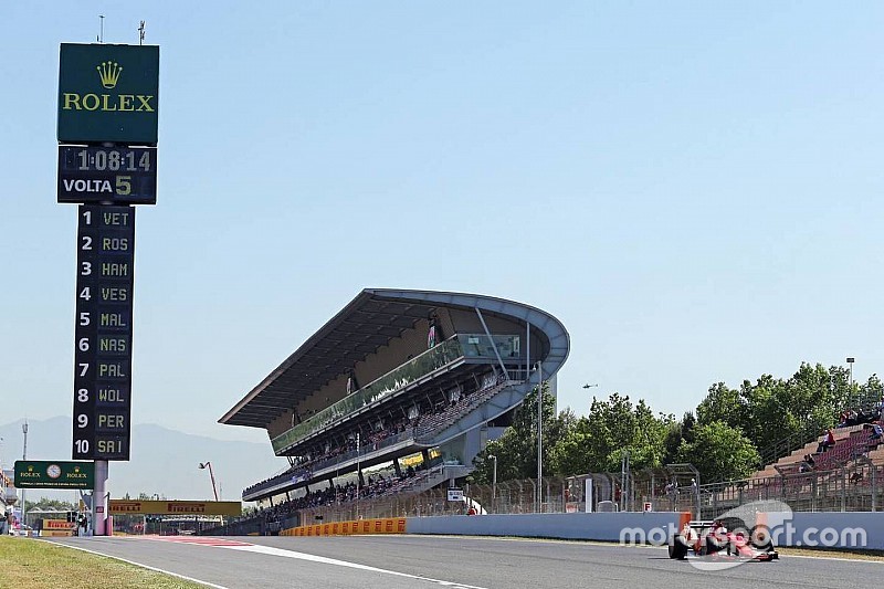 Ecco la “line-up” del primo turno di test di Barcellona