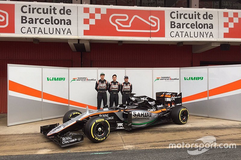 Force India laat nieuwe VJM09 zien