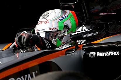 Force India-tester Celis Jr. in zijn nopjes met vijfde plek in tijdenlijst