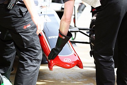 Haas aura un aileron avant renforcé pour le deuxième jour des essais