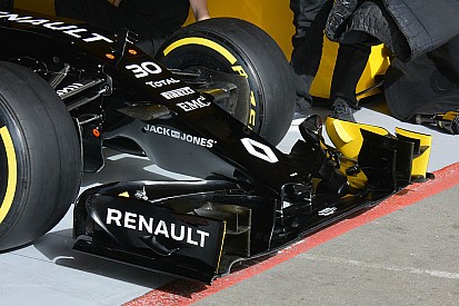 Renault évalue un aileron avant au design différent