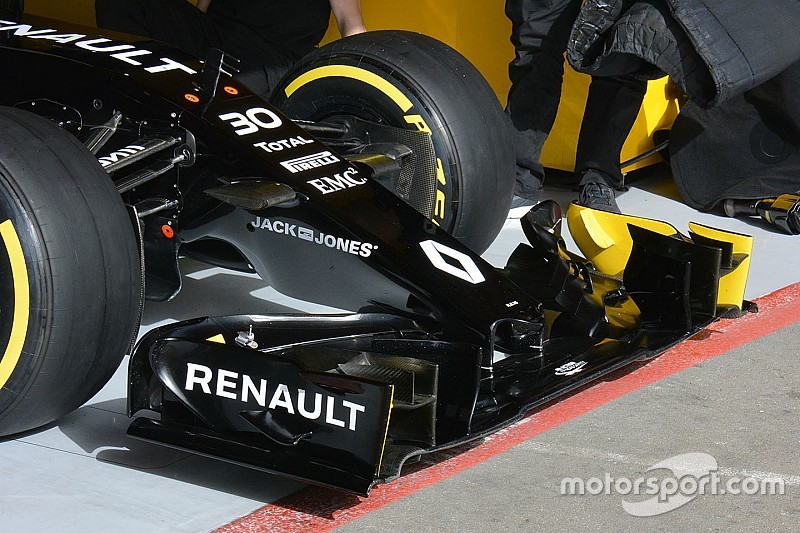 Renault évalue un aileron avant au design différent