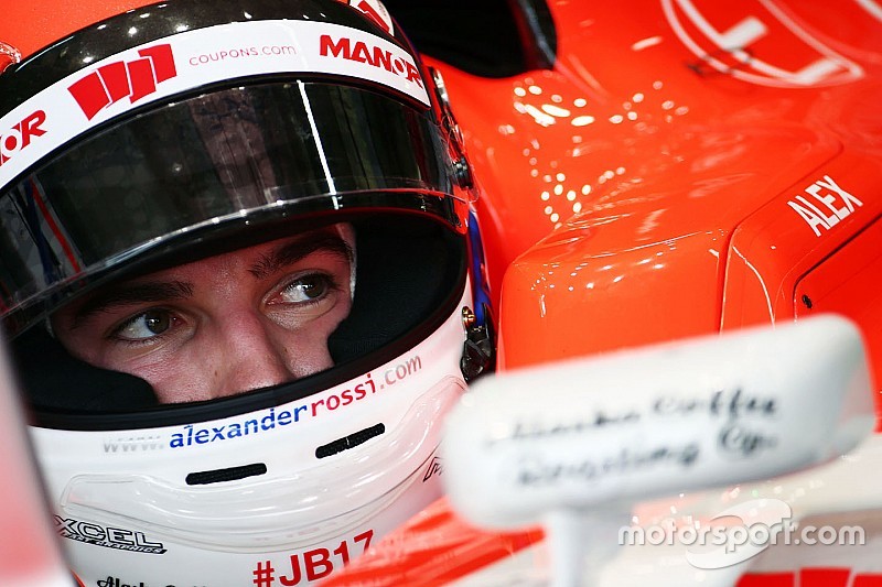 Alexander Rossi, Manor F1 Team