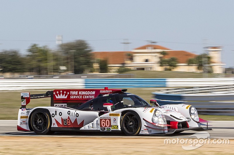 #60 Michael Shank Racing with Curb/Agajanian Ligier JS P2 Honda: John Pew, Oswaldo Negri, Olivier Pl