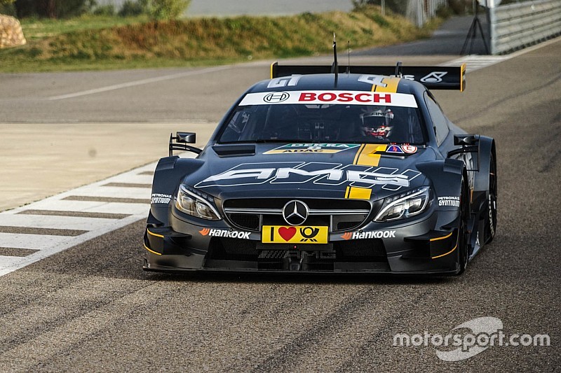 La nouvelle Mercedes C63 DTM a connu son baptême de piste
