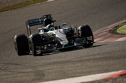 Mercedes niet op zachtste banden tijdens Barcelona-test