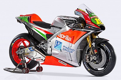 Aprilia mostra nova pintura com cores da Itália