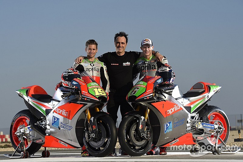 Patience, travail et sacrifices : les mots d'ordre d'Aprilia cette saison
