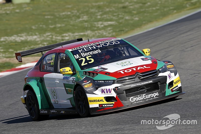 Test Vallelunga, Day 1: Bennani svetta con la Citroen
