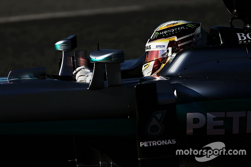 Hamilton: "Sono felice di aver rotto la macchina a fine test"