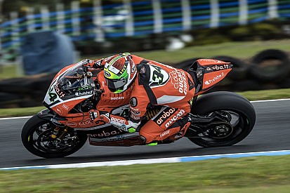 "En los entrenamientos Libres 2 tuve un problema con la caja de cambios", dice Giugliano