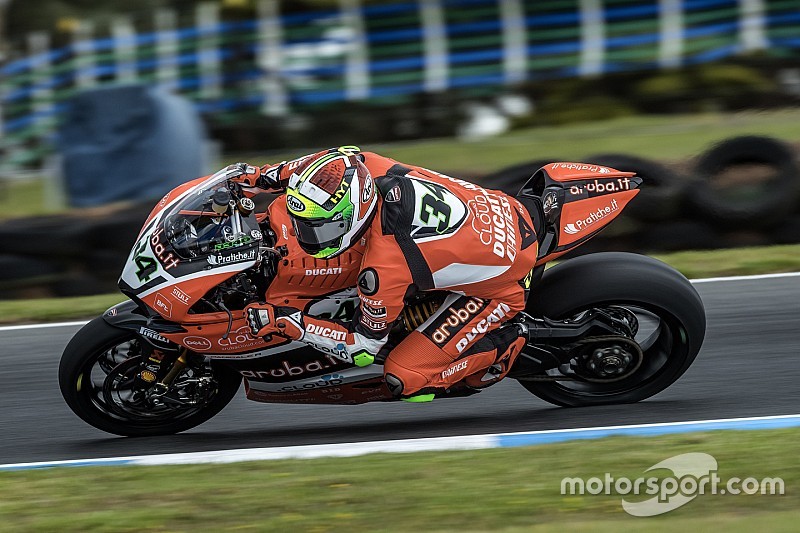 "En los entrenamientos Libres 2 tuve un problema con la caja de cambios", dice Giugliano