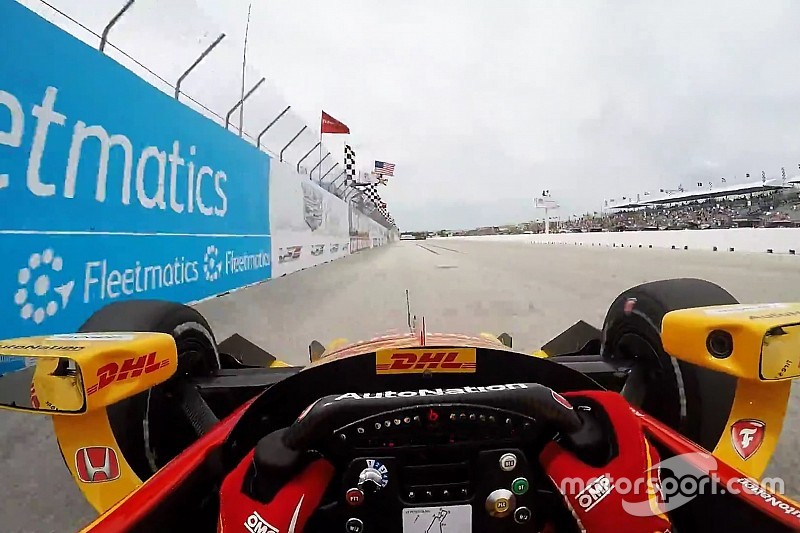 Vídeo: de carona com Hunter-Reay em St. Petersburg