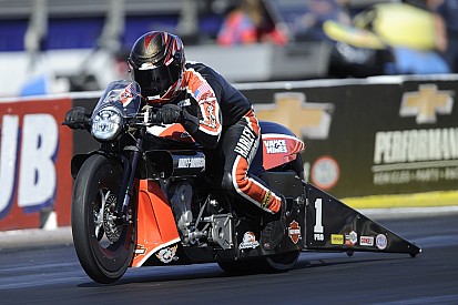 Hines seeking a sixth Pro Stock Motorcycle title in 2016