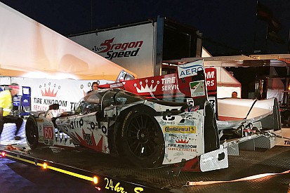 Sebring: Heftiger Crash im Abendtraining