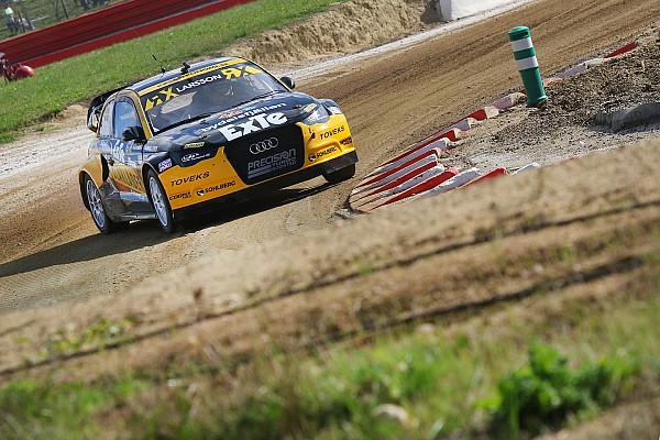 Nouvelle campagne pour Larsson et son Audi privée