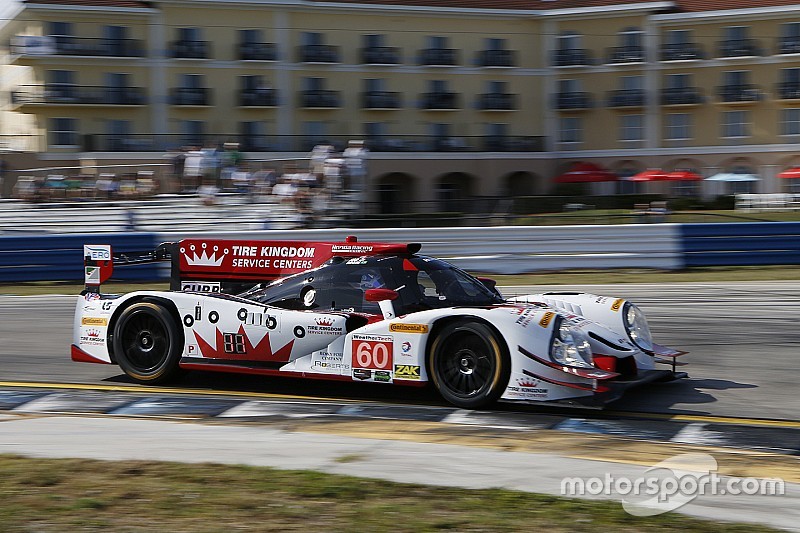 #60 Michael Shank Racing with Curb/Agajanian Ligier JS P2 Honda: John Pew, Oswaldo Negri, Olivier Pl