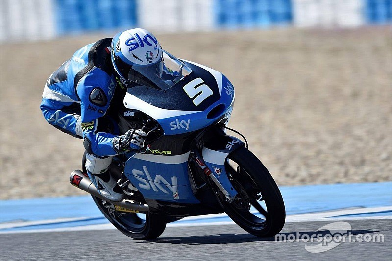 El piloto de la VR46, Fenati, poleman en Qatar