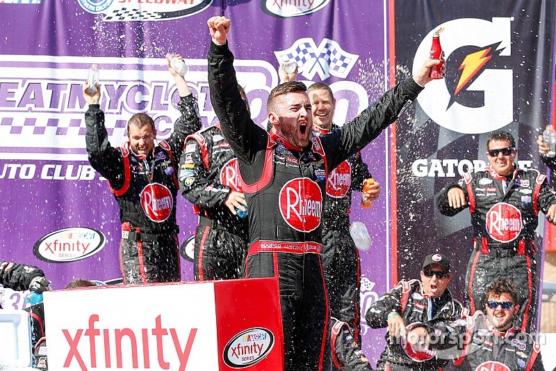 Dillon vence após final caótico e quebra sequência de Busch