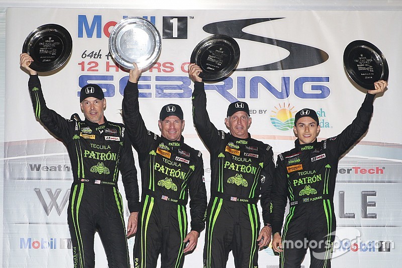 Pipo Derani vuelve a brillar y vence en 12 Horas de Sebring