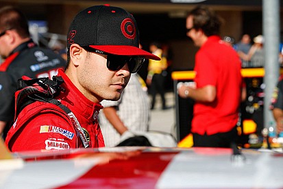 Larson vivió uno de los accidentes más duros de su carrera