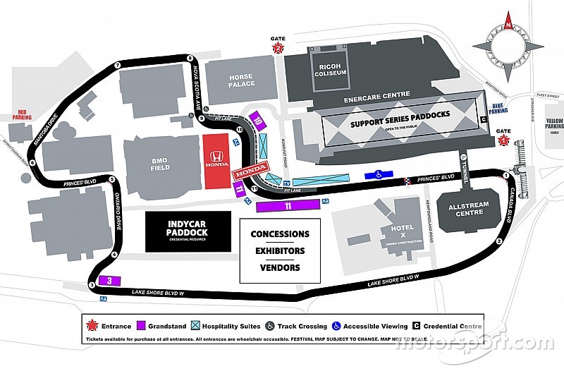 Svelata la nuova pit lane del tracciato canadese di Toronto