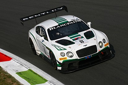 Bentley da a conocer su alineación para la serie Blancpain GT