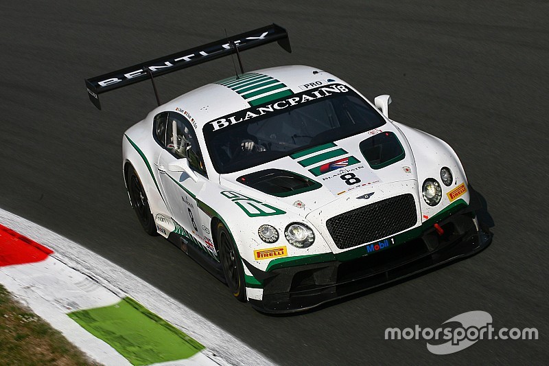 Bentley da a conocer su alineación para la serie Blancpain GT