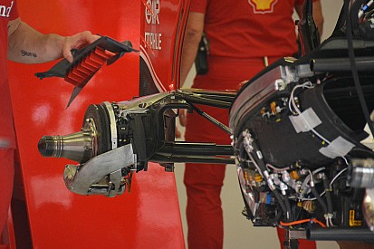 Технический брифинг: задняя подвеска Ferrari SF16-H